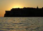 Sonnenuntergang hinter der Altstadt
